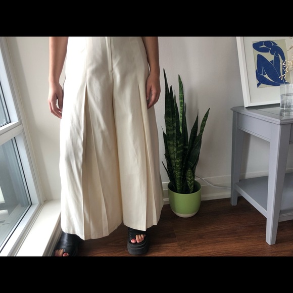 White wide leg pants - Picture 2 of 3